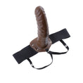 Load image into Gallery viewer, Fetish Fantasy Series 8" Hollow Strap On Brown
