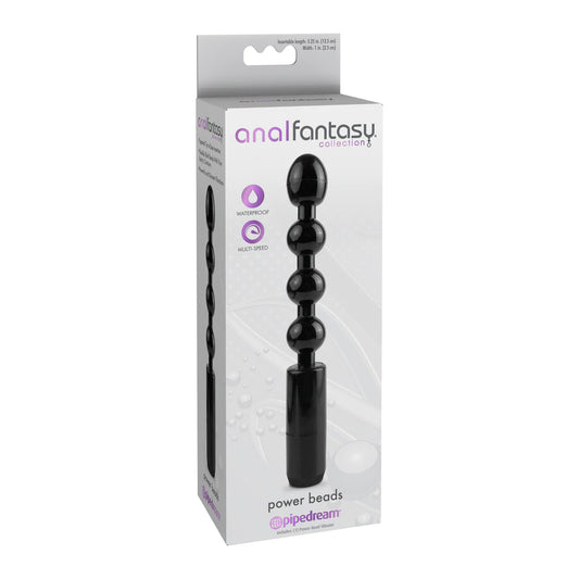 Anal Fantasy Collection Power Beads Black