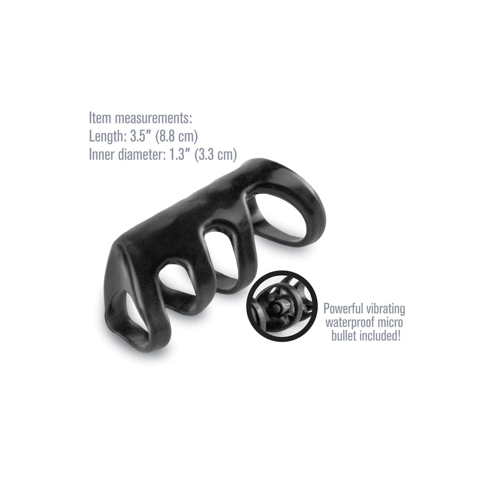 Fantasy X-tensions Vibrating Power Cage Black