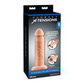 Load image into Gallery viewer, Fantasy X-tensions 8" Silicone Hollow Extension Flesh
