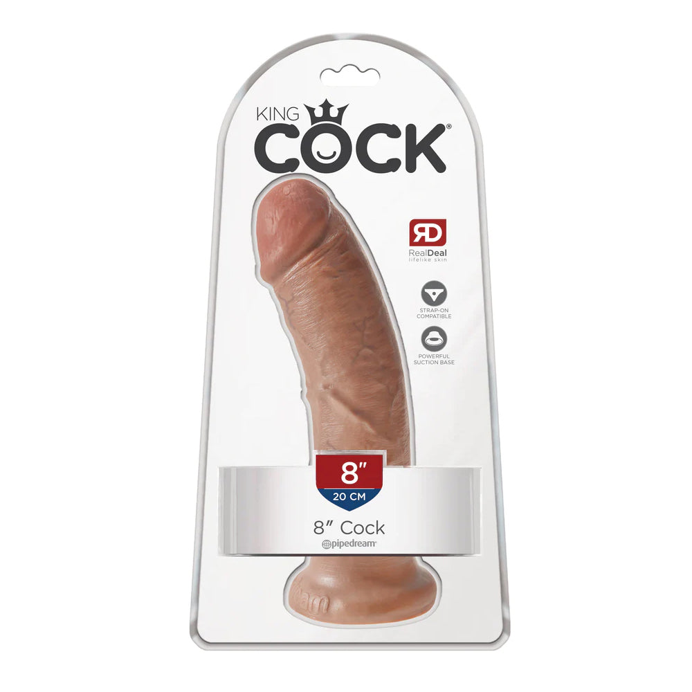 King Cock 8&quot; Cock Tan