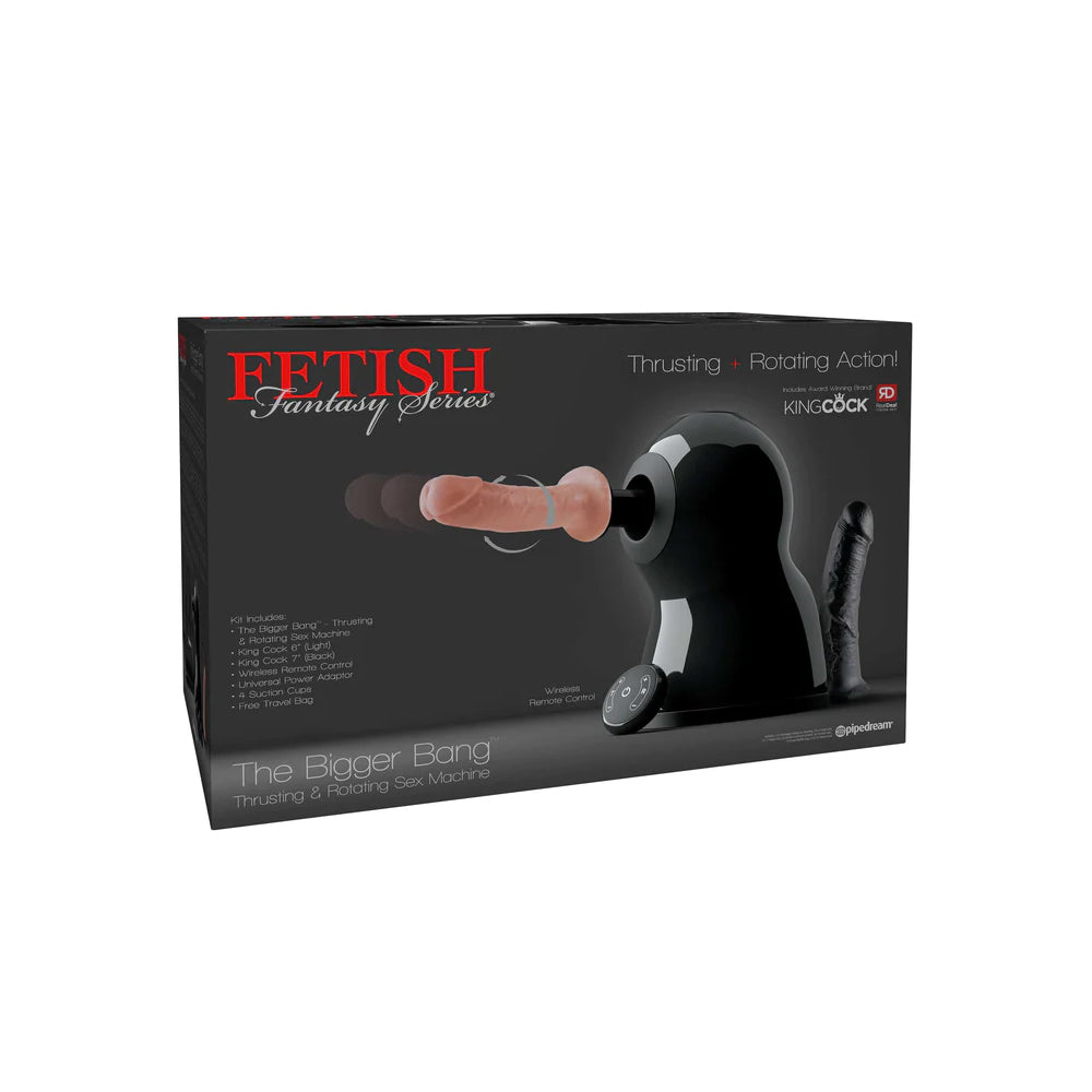 Fetish Fantasy Series The Bigger Bang Thrusting And Rotating Sex Machine