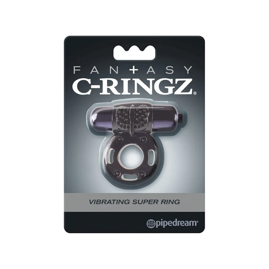 Fantasy C-Ringz Vibrating Super Ring Black