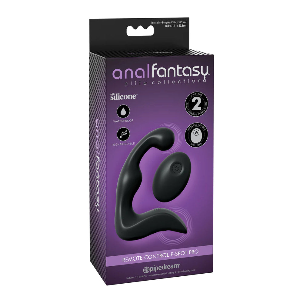 Anal Fantasy Elite Collection Remote Control P-Spot Pro Black