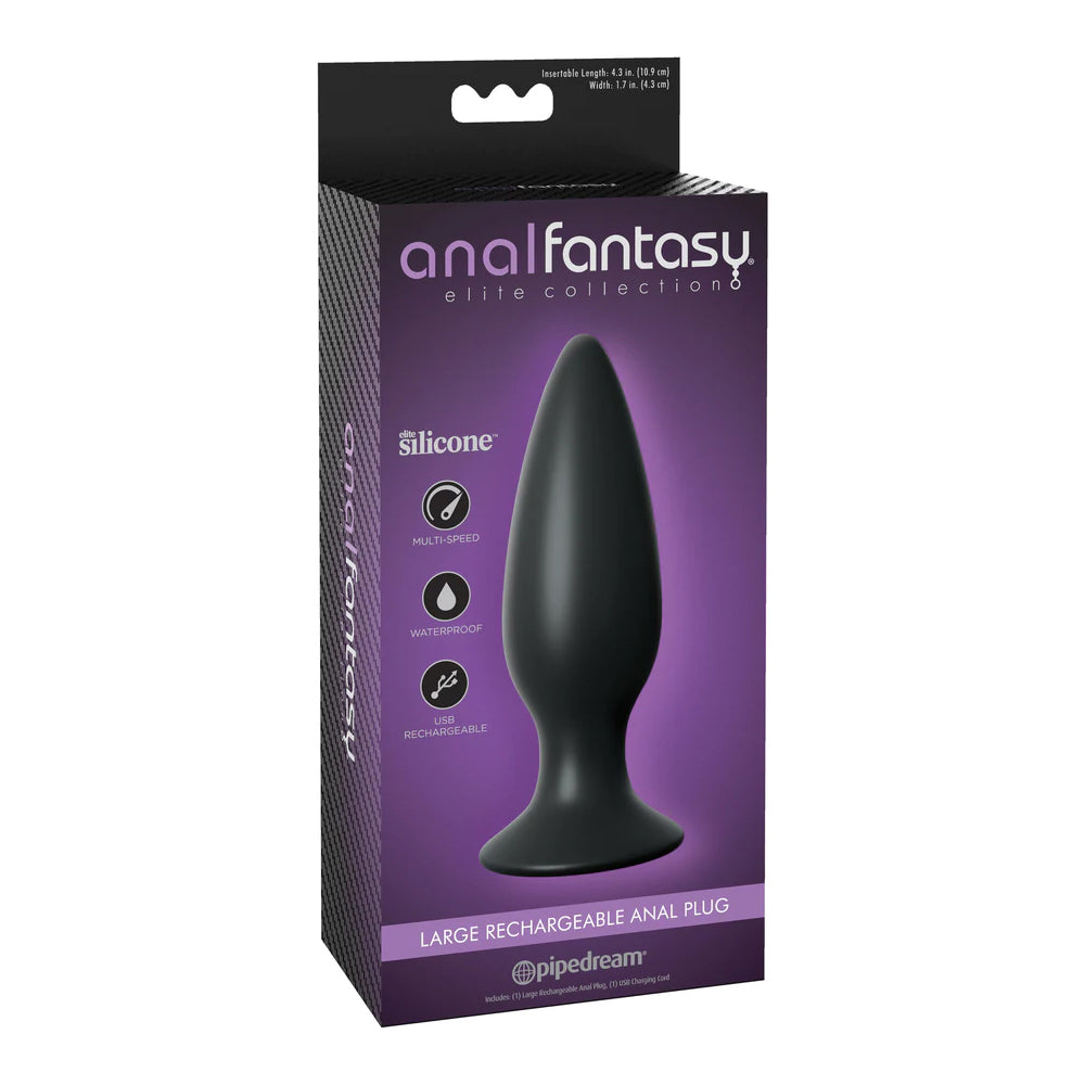 Anal Fantasy Elite Collection Large Rechargeable Anal Plug