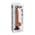 Load image into Gallery viewer, King Cock 10" Vibrating Cock With Balls Tan
