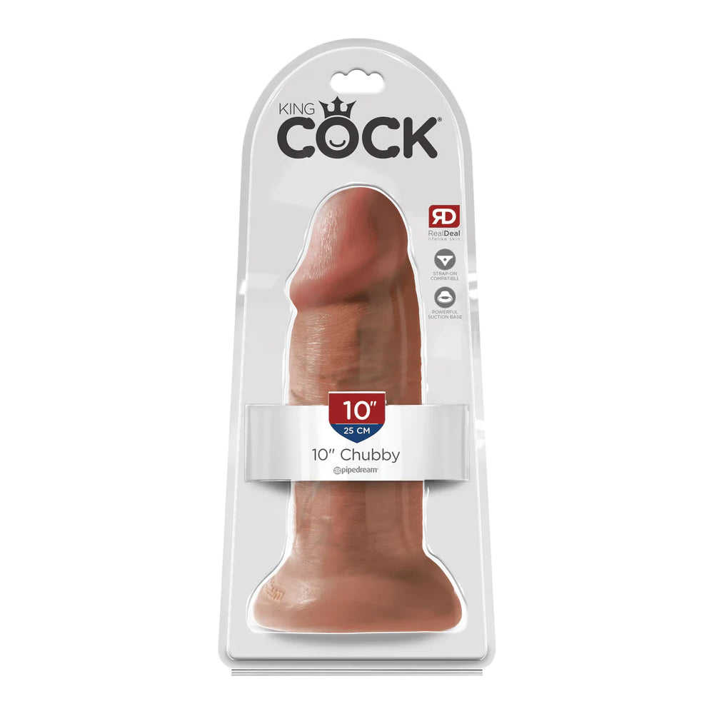 King Cock 10&quot; Chubby Tan