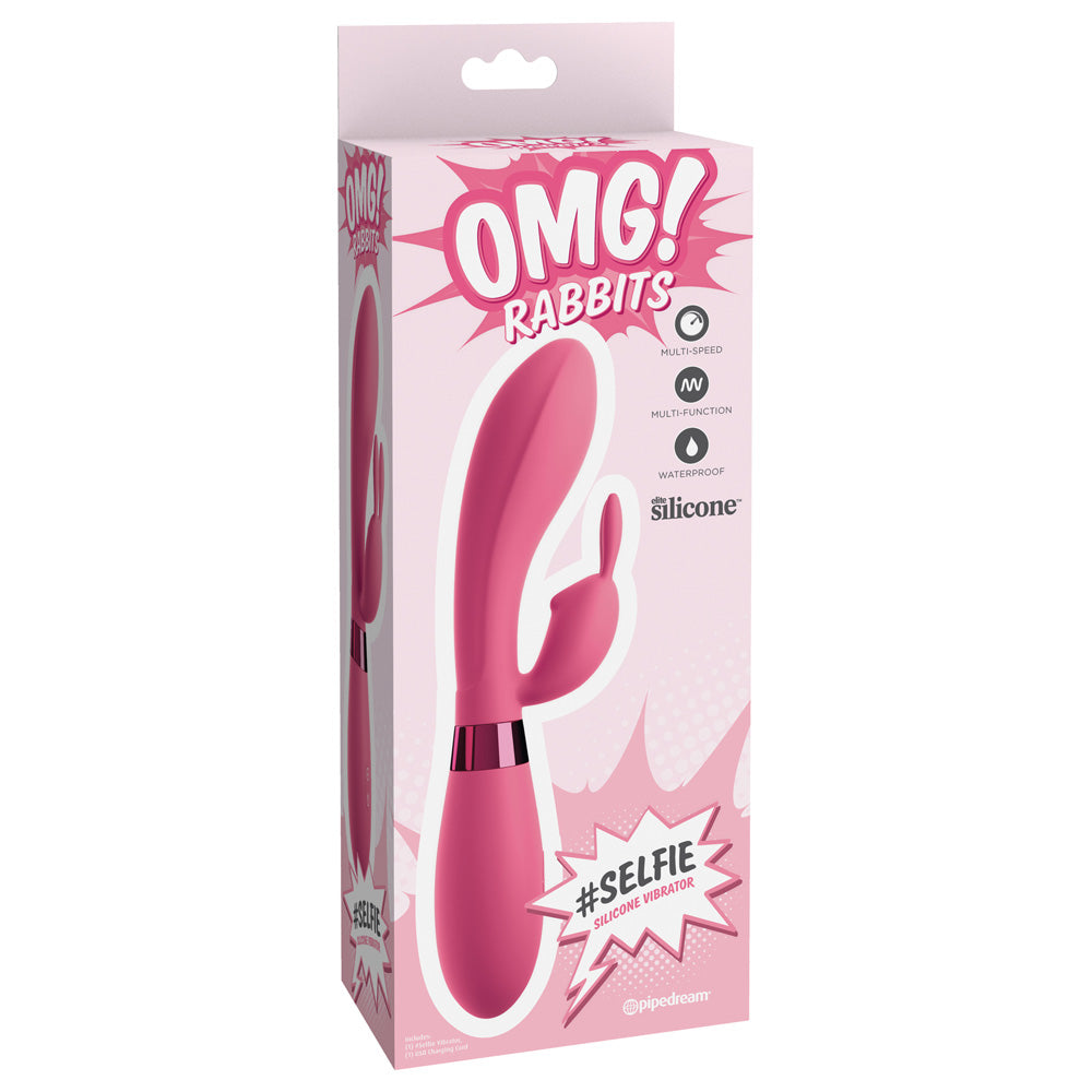 Omg! Rabbits #Selfie Silicone Vibrator