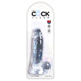 Load image into Gallery viewer, King Cock Clear 7" Cock With Balls
