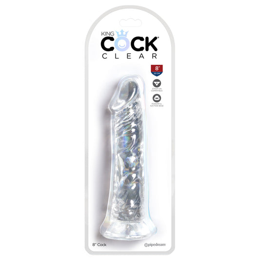 King Cock Clear 8&quot; Cock