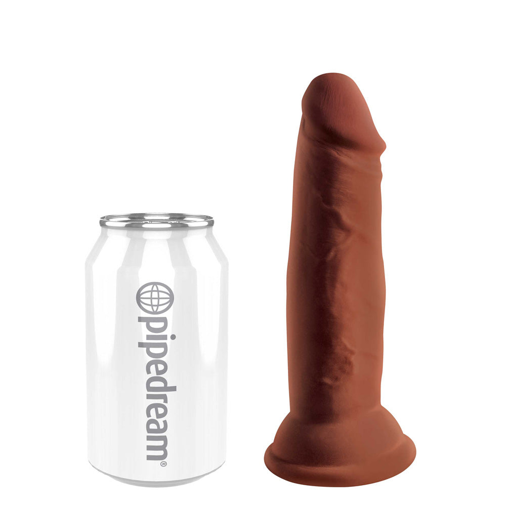 King Cock Plus 6&quot; Triple Density Cock Brown