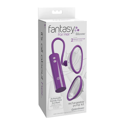 Fantasy For Her Rechargeable Pleasure Pump Kit