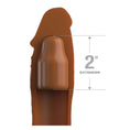 Load image into Gallery viewer, Fantasy X-Tensions Elite 8'' Sleeve With 2'' Plug Tan
