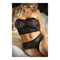 Load image into Gallery viewer, Perfect Match Lace Bandeau Top & Panty One Size
