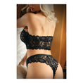 Load image into Gallery viewer, Perfect Match Lace Bandeau Top & Panty One Size
