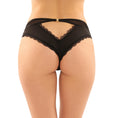 Load image into Gallery viewer, Dahlia Cheeky Hipster Panty Black L/Xl
