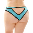 Load image into Gallery viewer, Dahlia Cheeky Hipster Panty Turquoise Queen Size
