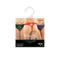 Load image into Gallery viewer, Kalina Micro-Lace Thong Green L/Xl
