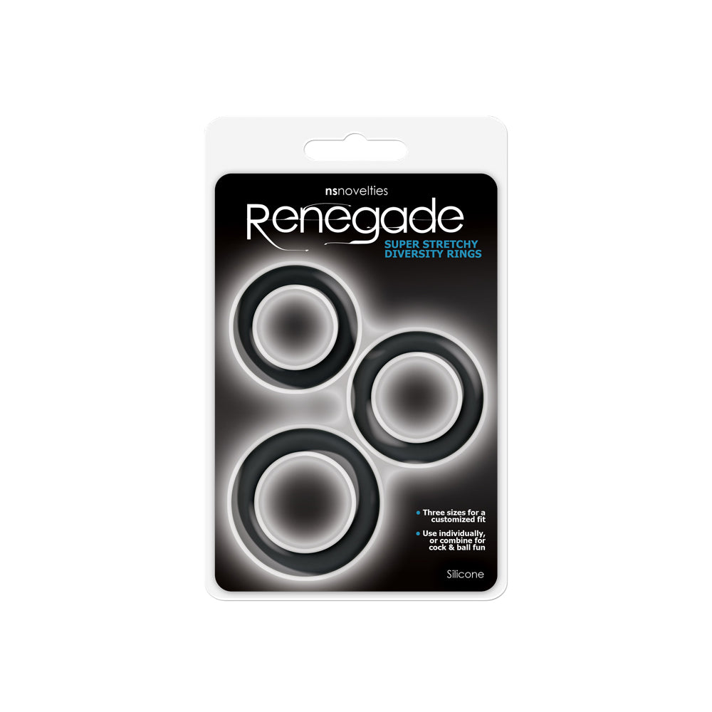 Renegade - Diversity Rings - Black