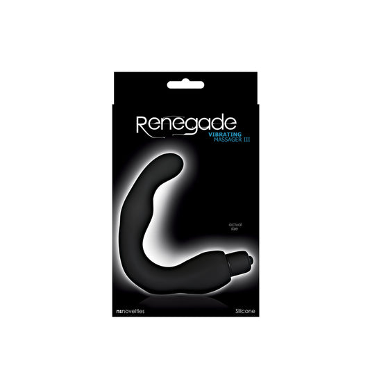 Renegade Vibrating Massager III Black