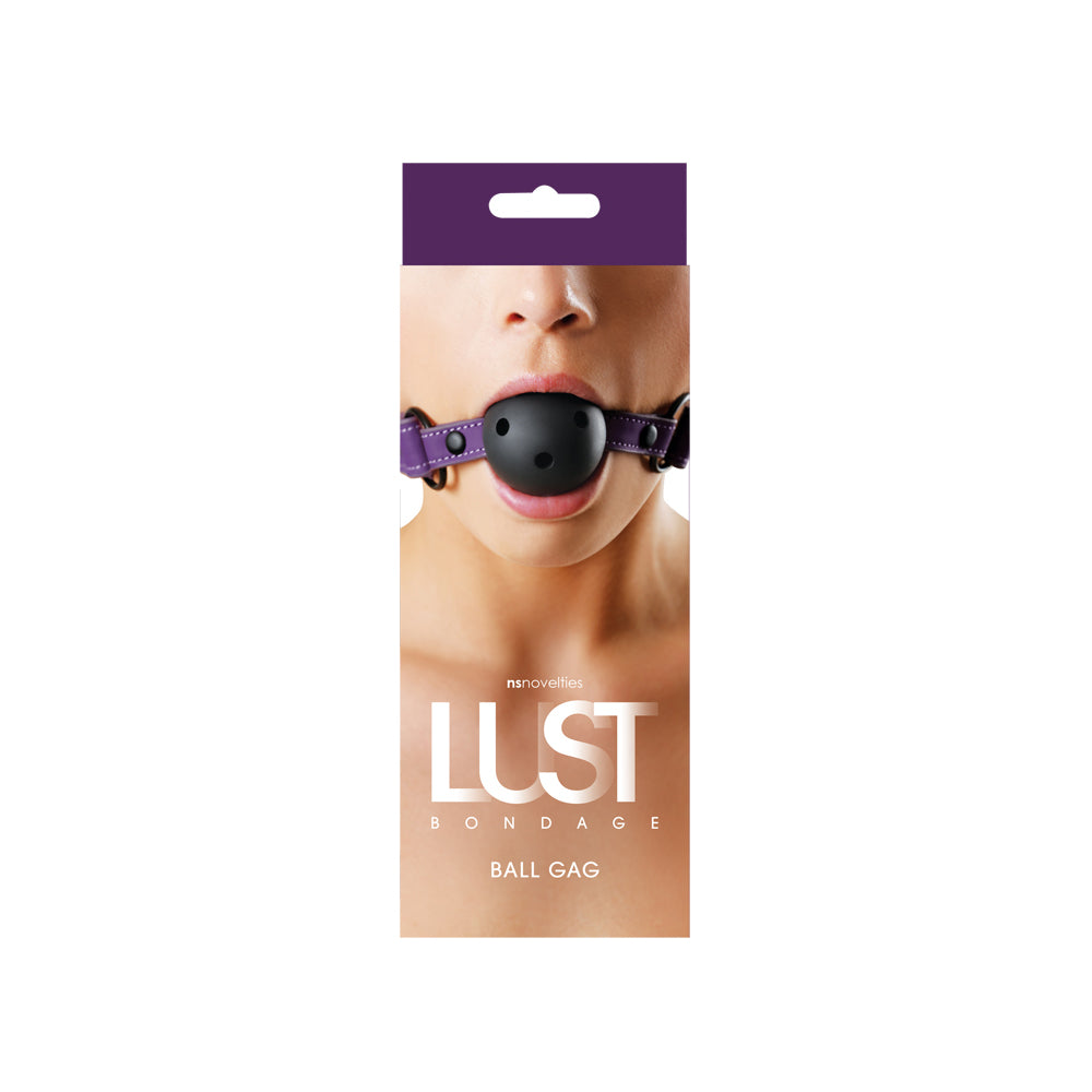 Lust Bondage Ball Gag Purple