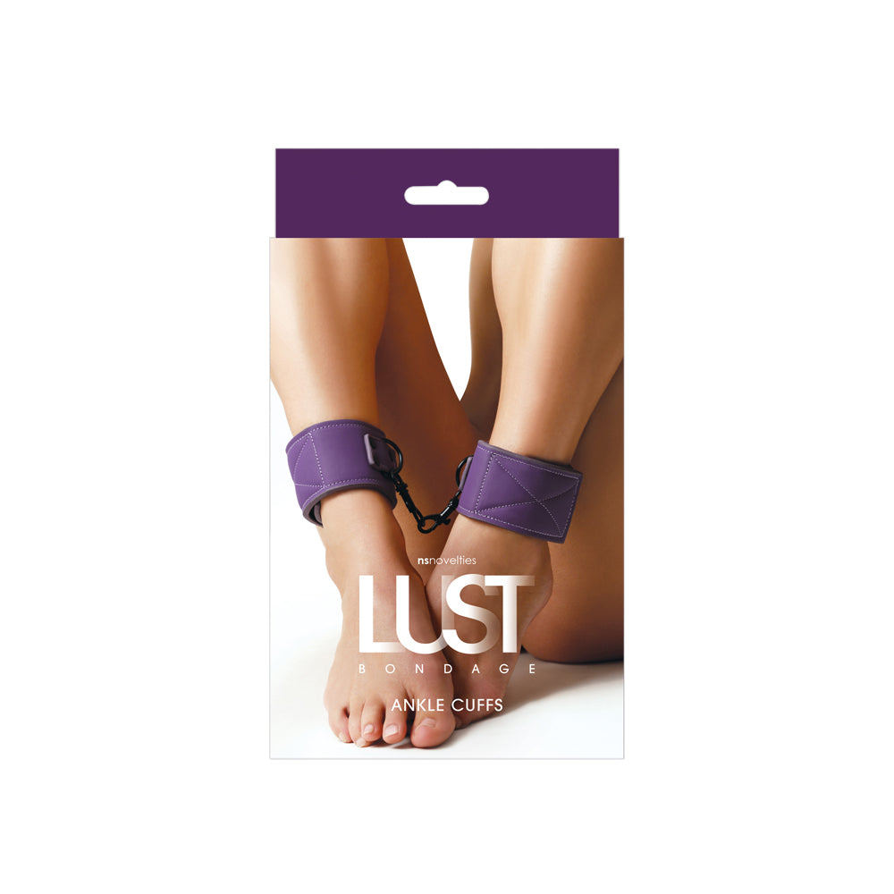 Lust Bondage Ankle Cuff Purple