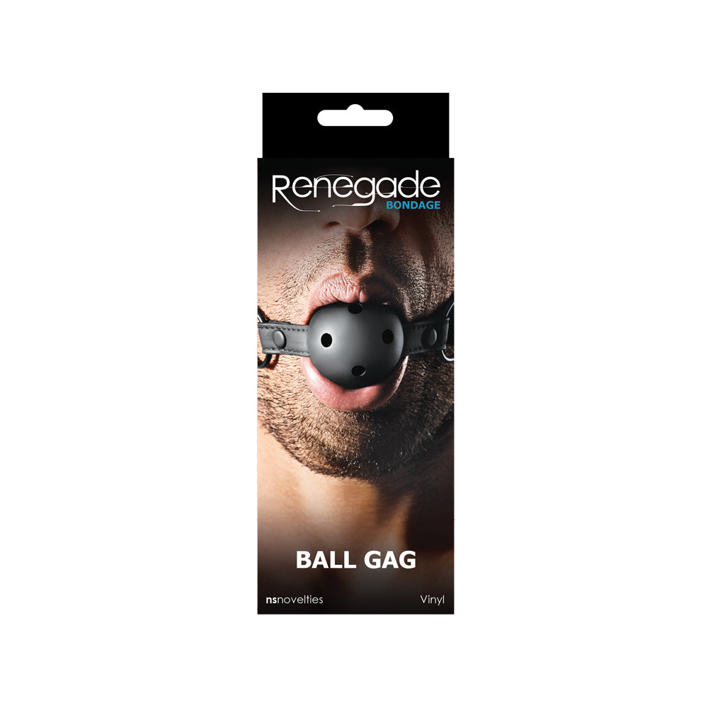 Renegade Bondage Ball Gag Black