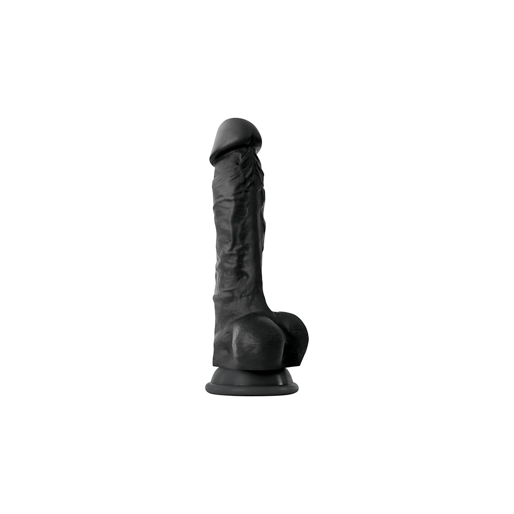 Colours Pleasures 7&quot; Dildo Black