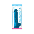 Load image into Gallery viewer, Colour-Soft 8" Soft Dildo Blue
