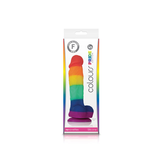 Colours Pride Edition 5&quot; Dildo Rainbow