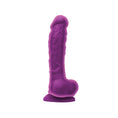 Load image into Gallery viewer, Colours Dual Density 8" Dildo Purple
