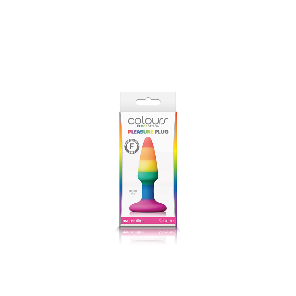 Colours Pride Edition Pleasure Plug Mini Rainbow