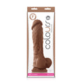 Load image into Gallery viewer, Colours Pleasures 8" Dildo Brown
