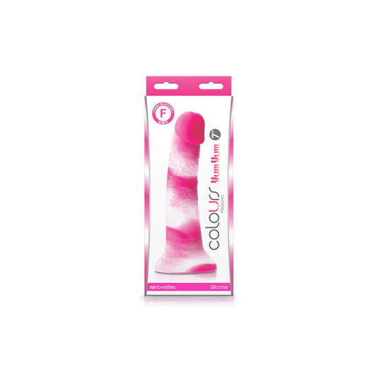 Colours Pleasures Yum Yum 7&quot; Dildo Pink