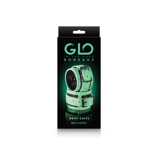 Glo Bondage Wrist Cuff Green