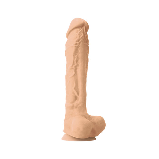 Colours Pleasures 10&quot; Dildo White