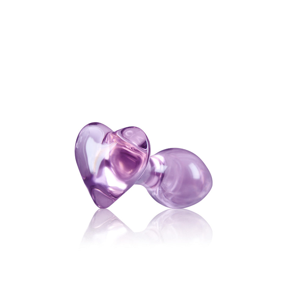 Crystal Heart Purple