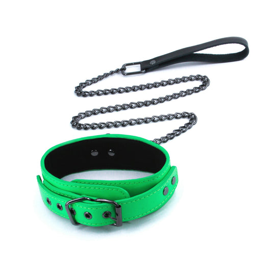 Electra Collar & Leash Green