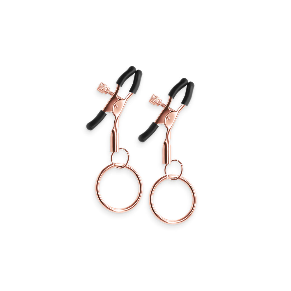 Bound Nipple Clamps C2- Rose Gold