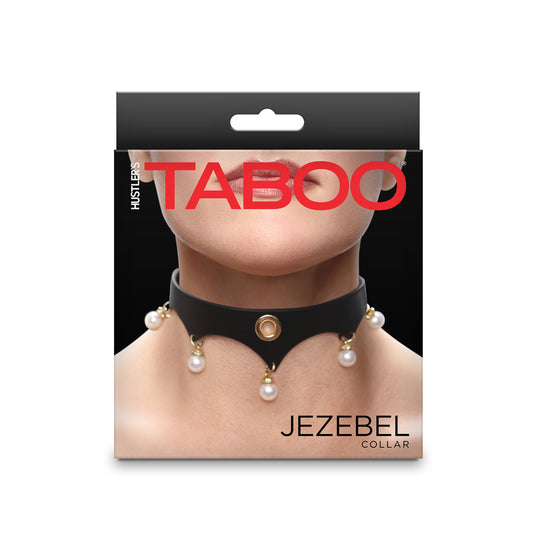 Hustler&#39;s Taboo Jezebel Collar Black