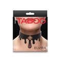 Load image into Gallery viewer, Hustler's Taboo Elvira Collar Black
