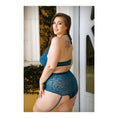 Load image into Gallery viewer, Shay Halter Top & Crotchless High Waist Panty 1X/2X
