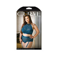 Load image into Gallery viewer, Shay Halter Top & Crotchless High Waist Panty 3X/4X
