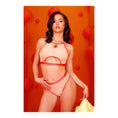 Load image into Gallery viewer, Just Peachy Halter Top & Cheeky Panty S/M
