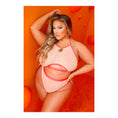 Load image into Gallery viewer, Just Peachy Halter Top & Cheeky Panty Queen Size
