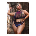 Load image into Gallery viewer, Stardust Halter Top & Suspender Bottoms Queen Size
