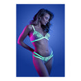 Load image into Gallery viewer, Night Vision Bralette & Cage Panty S/M
