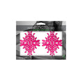 Load image into Gallery viewer, Fashion Pasties Set Neon Pink Crystal Pasties
