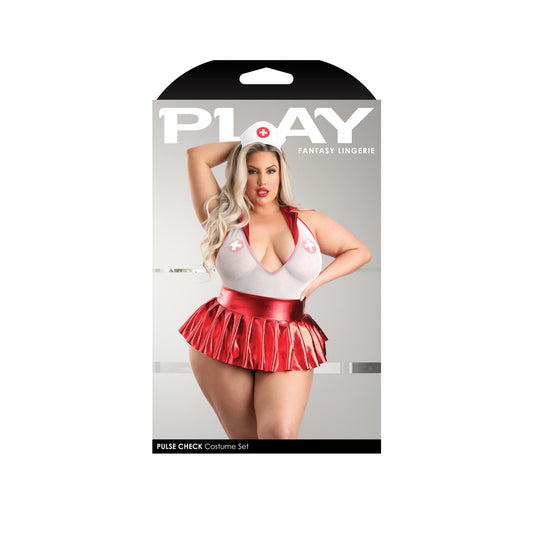 Pulse Check Nurse Costume Set 3X/4X