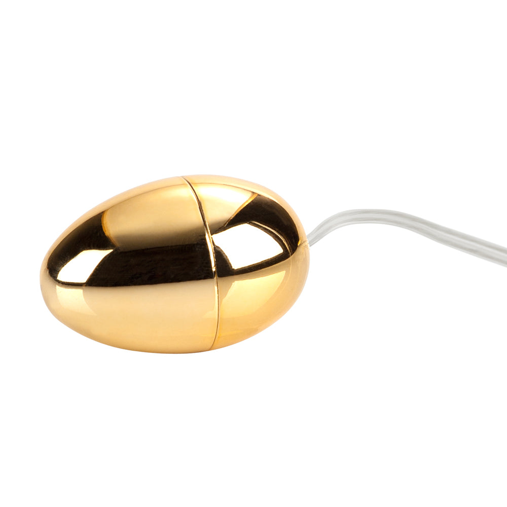 Pocket Exotics Vibrating Gold Egg Gold